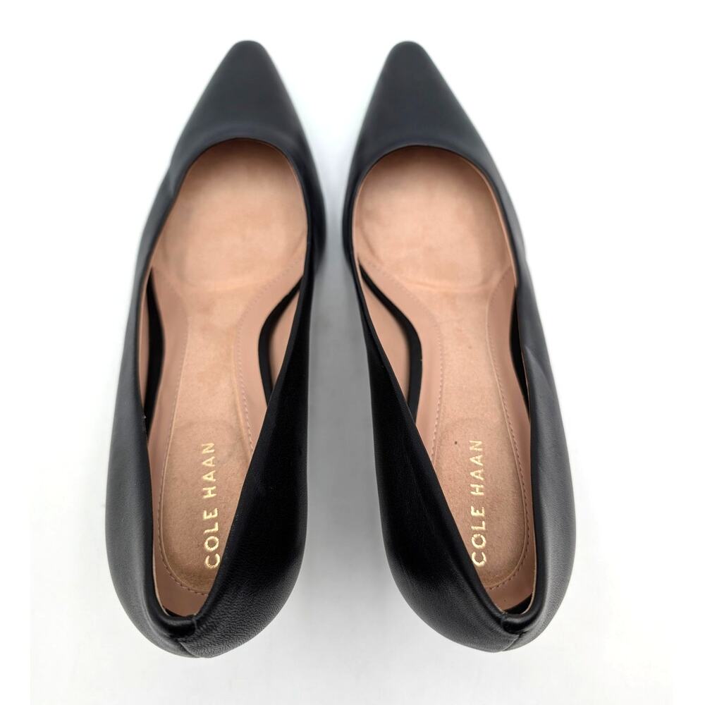 Cole Haan The Go-To Janey Pointed Toe Pump Women's Black Size US10B EU40.5 - Picture 7 of 10